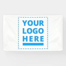 Gepersonaliseerd hier Jouw tekst of Logo Spandoek