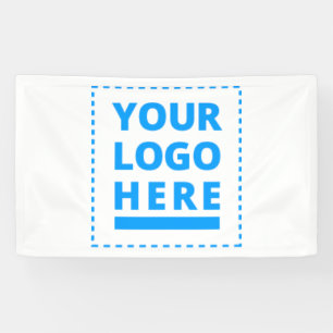 Gepersonaliseerd hier Jouw tekst of Logo Spandoek