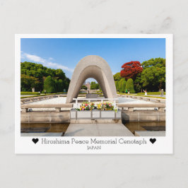 Gepersonaliseerd, Hiroshima Vredespark, Japan Briefkaart