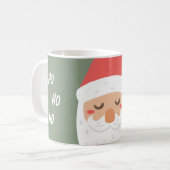 Gepersonaliseerd Ho ho Vrolijk Kerstfeest Sinterkl Koffiemok (Voorkant links)