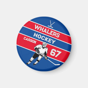 Gepersonaliseerd Hockey Magnet
