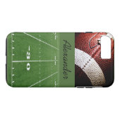 Gepersonaliseerd Hoesje-iPhone 7 plus/Football en  Case-Mate iPhone Case (Achterkant (Horizontaal))