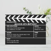 Gepersonaliseerd Hollywood Walk van Fame Invitatio Kaart (Staand voorkant)