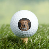 Gepersonaliseerd hond foto modern gepersonaliseerd golfballen (Insitu Shirt)