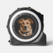 Gepersonaliseerd hond foto modern gepersonaliseerd rolmaat (Voorkant)