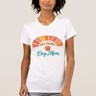 ★ Gepersonaliseerd Hond Moeder Shirt ★Huisdier Naa