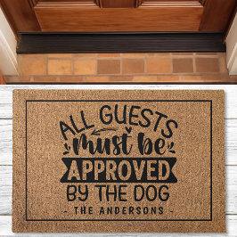 Gepersonaliseerd Hondenliefhebber Deurmat