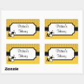 Gepersonaliseerd Honey Bee Stickers (Vel)