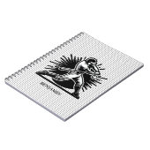 Gepersonaliseerd honkbal Batter Notitieboek (Linkerzijde)