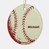 Gepersonaliseerd  honkbal Ornament (Links)