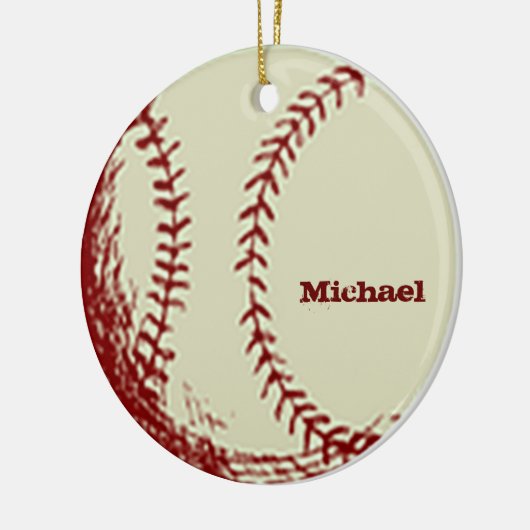Gepersonaliseerd  honkbal Ornament (Links)