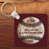 GEPERSONALISEERD, Honkbal Souvenirs, Honkbal Sleutelhanger (Voorkant)