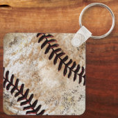GEPERSONALISEERD, Honkbal Souvenirs, Honkbal Sleutelhanger (Achterkant)