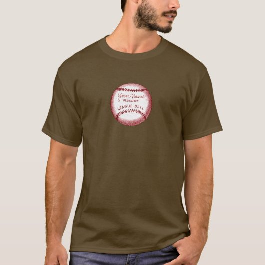  gepersonaliseerd honkbal t-shirt (Voorkant)