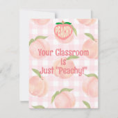 Gepersonaliseerd hoofdbezoek positieve feedback kl bedankkaart (Voorkant)