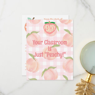 Gepersonaliseerd hoofdbezoek positieve feedback kl bedankkaart