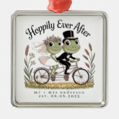 Gepersonaliseerd hopelijk ooit na het huwelijk metalen ornament (Voorkant)