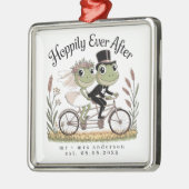 Gepersonaliseerd hopelijk ooit na het huwelijk metalen ornament (Links)