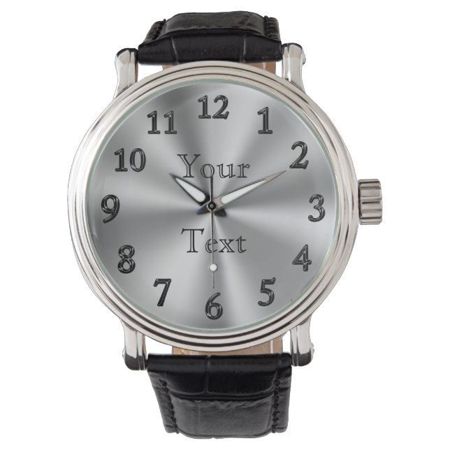 GEPERSONALISEERD horloge / GROTE Aantal Horloges v (Voorkant)