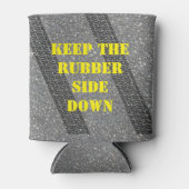 Gepersonaliseerd Houd de rubberen kant naar benede Blikjeskoeler (Voorkant)