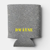 Gepersonaliseerd Houd de rubberen kant naar benede Blikjeskoeler (Achterkant)