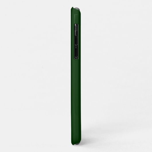 Gepersonaliseerd Houd kalm en Jouw tekst bos groen Case-Mate iPhone Case (Achterkant/links)
