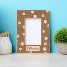 Gepersonaliseerd houten Lijst voor haar Gegraveerde Lijstjes