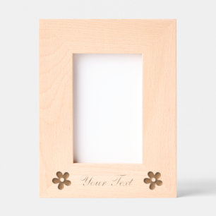 Gepersonaliseerd houten Lijst voor haar Gegraveerde Lijstjes
