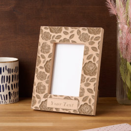 Gepersonaliseerd houten Lijst voor haar Gegraveerde Lijstjes