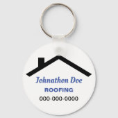 Gepersonaliseerd huis sleutelhanger (Voorkant)