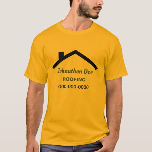 Gepersonaliseerd huis t-shirt (Voorkant)