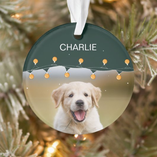 Gepersonaliseerd huisdier met behulp van Pet's Chr Ornament (Boom)
