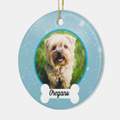 Gepersonaliseerd Huisdier Ornament voor Honden (Links)