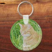 Gepersonaliseerd huisdier sleutelhanger (Voorkant)