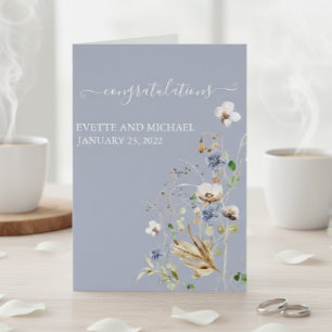 Gepersonaliseerd huwelijk Gefeliciteerd Wilde Vloe