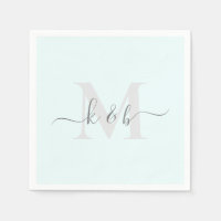 Gepersonaliseerd huwelijksscript Icy Blue Cocktail