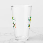 Gepersonaliseerd Iers Drink Team Pint Glass Glas (Rechts)