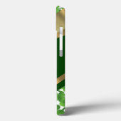 Gepersonaliseerd Iers groen shamrock patroon Case-Mate iPhone Case (Achterkant / Links)