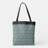 Gepersonaliseerd Iers muziekinstrument Schouder Ta Tote Bag (Achterkant)