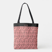 Gepersonaliseerd Iers muziekinstrument Schouder Ta Tote Bag (Achterkant)