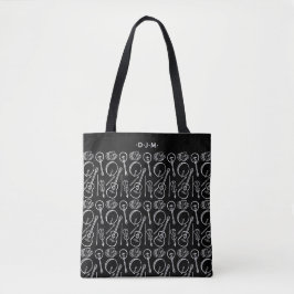 Gepersonaliseerd Iers muziekinstrument Schouder Ta Tote Bag