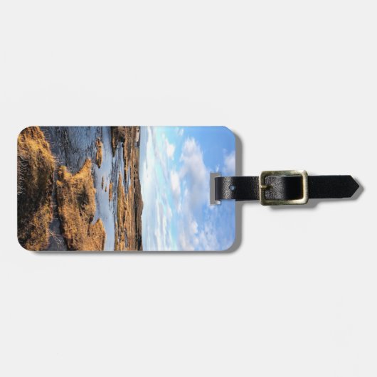 Gepersonaliseerd IJsland - bagagelabel (Voorkant horizontaal)