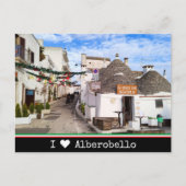 Gepersonaliseerd, ik ben Alberobello, Apulia Briefkaart (Voorkant)