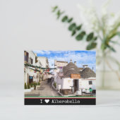 Gepersonaliseerd, ik ben Alberobello, Apulia Briefkaart (Staand voorkant)