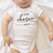 Gepersonaliseerd Ik ben gekozen Romper