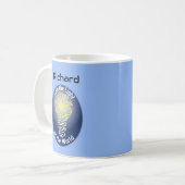 Gepersonaliseerd Ik ben het licht van de wereld Koffiemok (Voorkant links)