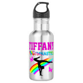  GEPERSONALISEERD IK HOU VAN GYMNASTIEK WATERFLES WATERFLES  (Voorkant)