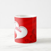 Gepersonaliseerd Ik hou van je Mok (Center)