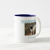 Gepersonaliseerd: Ik hou van mijn hond Mok (Voorkant rechts)