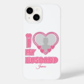 Gepersonaliseerd Ik Hou Van Mijn Man – Voeg Foto & Case-Mate iPhone Case (Achterkant)